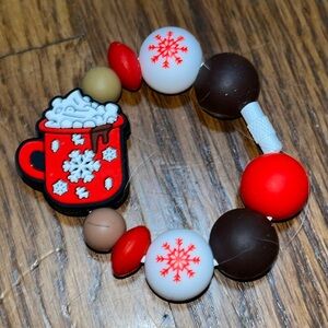 New Christmas cocoa Stanley Cup Charm cup Accessories Water Bottle handle charm